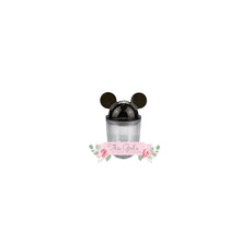 Load image into Gallery viewer, Mouse Ear Black Tumbler | This Girls Vinyl Shop
