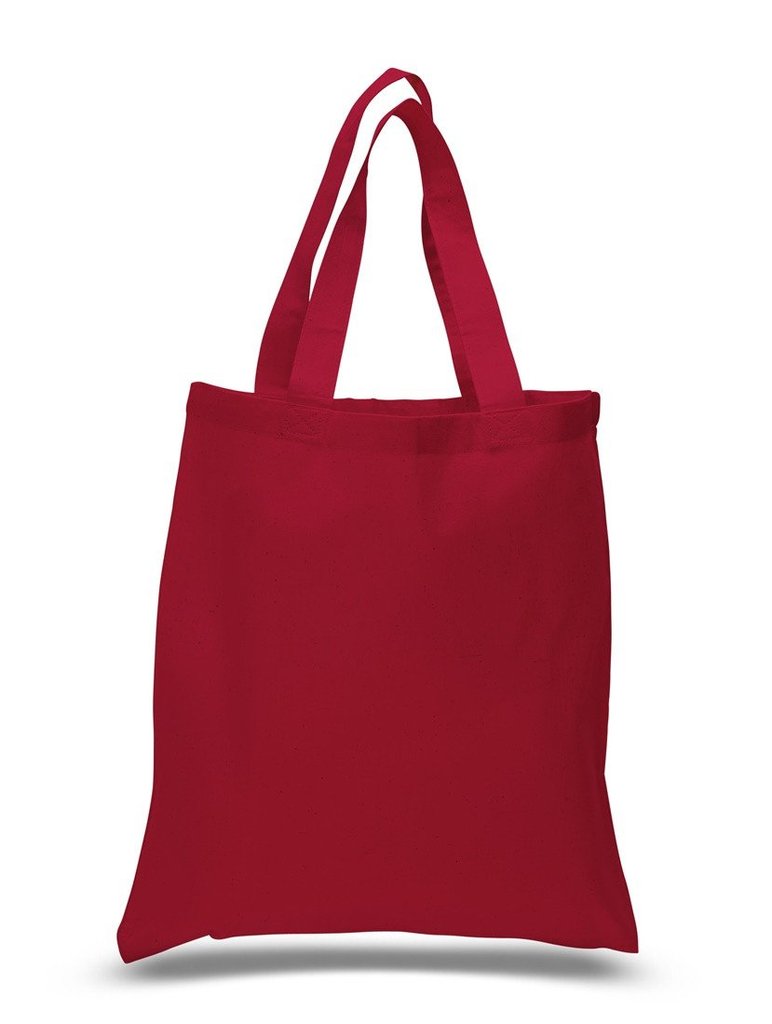 Canvas Tote Bag (Red) | This Girls Vinyl Shop