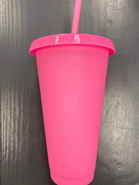 Plastic Pastel Color Cups