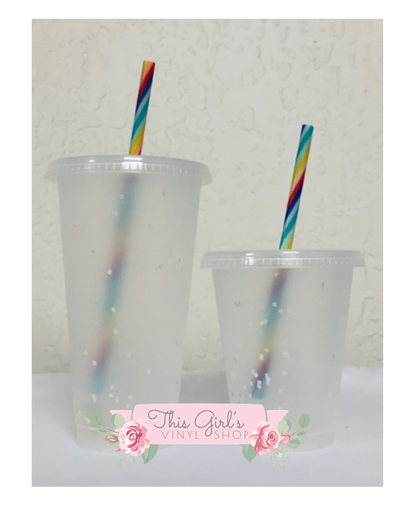 Glitter Cups (Confetti) | This Girls Vinyl Shop