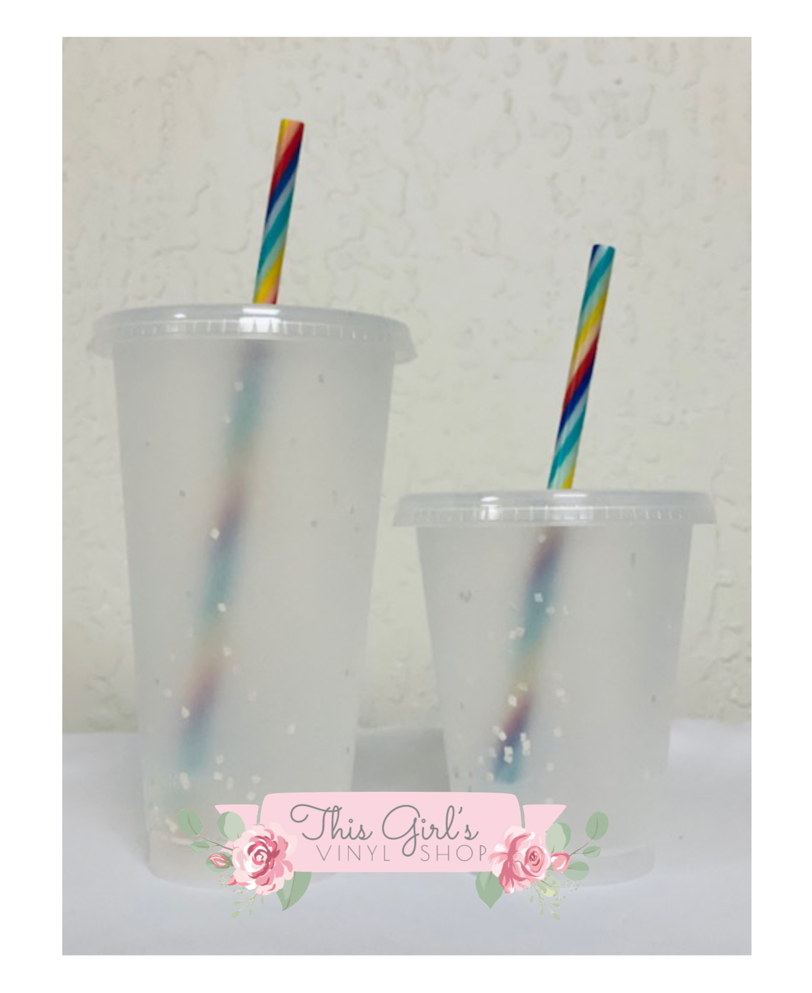 Glitter Cups (Confetti) | This Girls Vinyl Shop