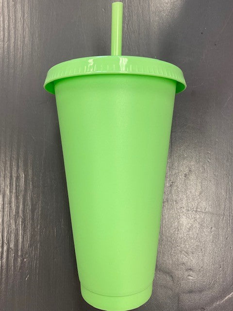 Plastic Pastel Color Cups