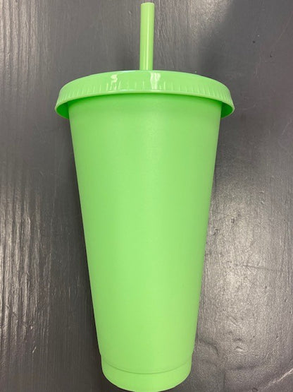 Plastic Pastel Color Cups