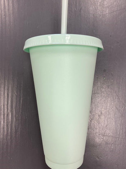 Plastic Pastel Color Cups